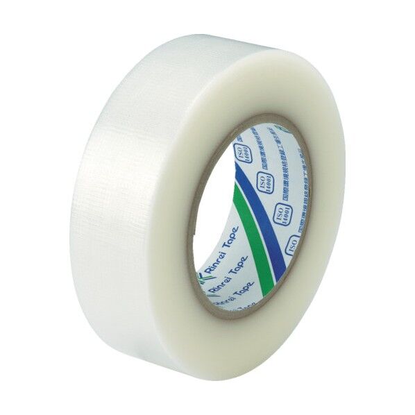 リンレイテープ 包装用PEワリフテープ EF670 38×50 半透明 EF670-38X50 1