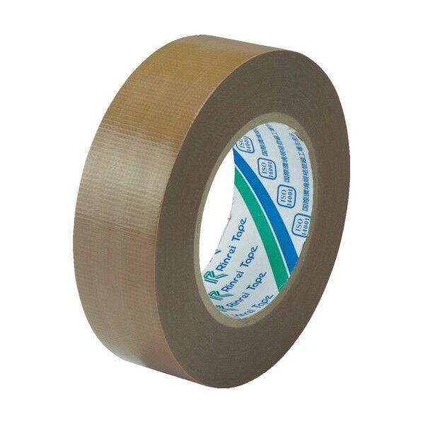 リンレイテープ 包装用PEワリフテープ EF671 38×50 茶色 EF671-38X50 1