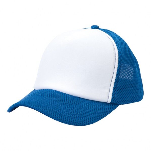 アメリカンラッセルキャップ(3200) 006ロイヤルブルー×ホワイト F 66318 1着