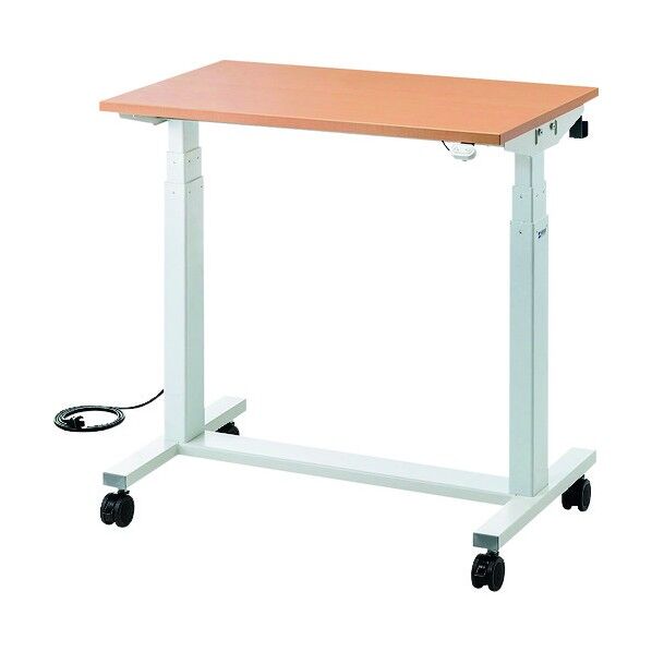 キャスター付き電動上下昇降デスク