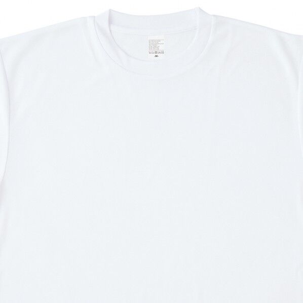 4.4オンスドライ半袖Tシャツ(ポケット無し)(男女兼用)