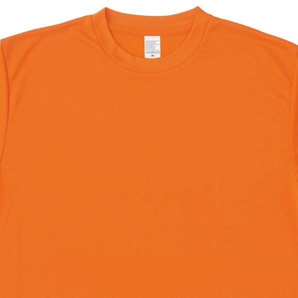 4.4オンスドライ半袖Tシャツ(ポケット無し)(男女兼用)