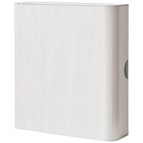 宮武製作所 キーボックス TEER(ティール) 木目柄ホワイト 幅17×奥行き5×高さ20cm ホワイト KB-1000M_WH 1台...