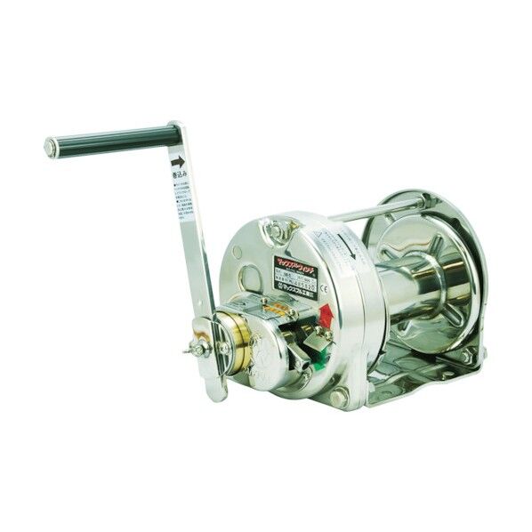 ステンレス製回転式ウインチ