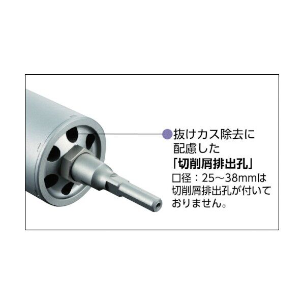 ユニカ ＥＳコアドリル乾式ダイヤ３２ｍｍＳＤＳシャンク ES-D32SDS 1点