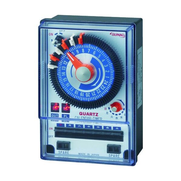 カレンダータイマー(クォーツアナログ式)