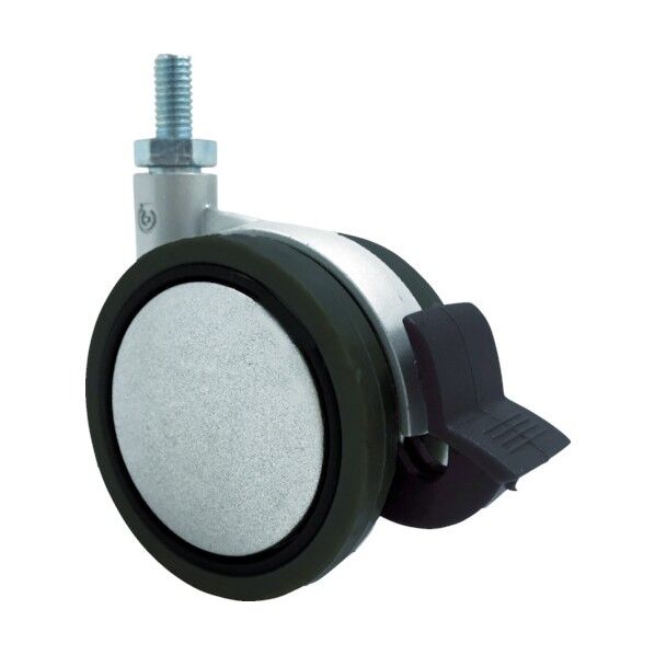 デザイン双輪キャスター EVA 自在ストッパー付