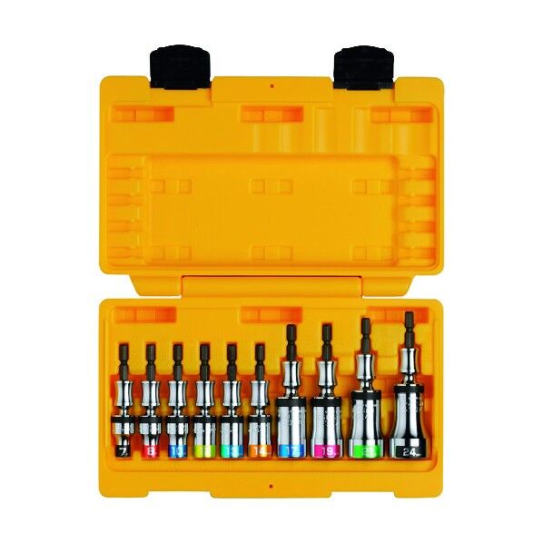 TOP 電動ドリル用ユニバーサルショートソケットセット