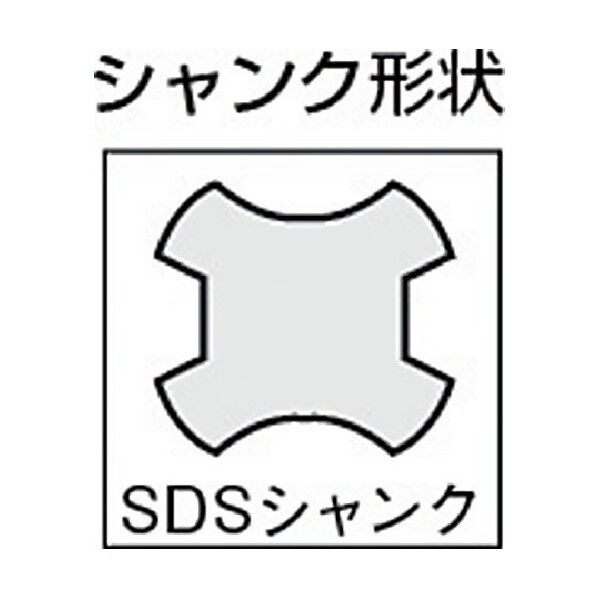 ユニカ ＥＳコアドリル振動用３２ｍｍＳＤＳシャンク ES-V32SDS 1点
