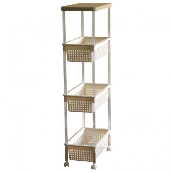 バスケットワゴンスリムTW-4 IV