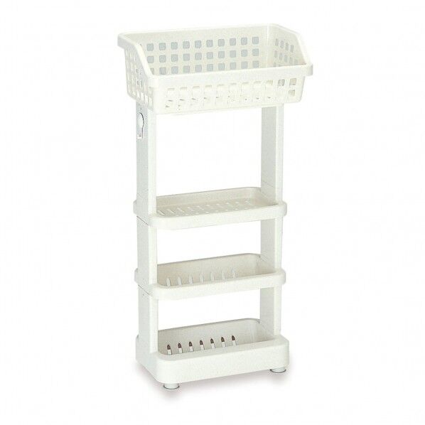 湯楽 4段 アイボリー I-225 1個