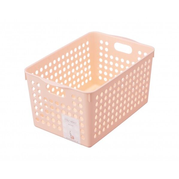 ストックバスケット ライトピンク ディープ 4577 1個