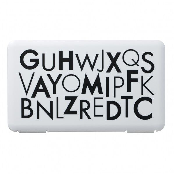 I-573-1 マスクケースwithletters ブラック