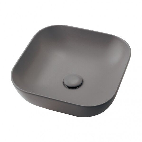 角型手洗器マットグレー