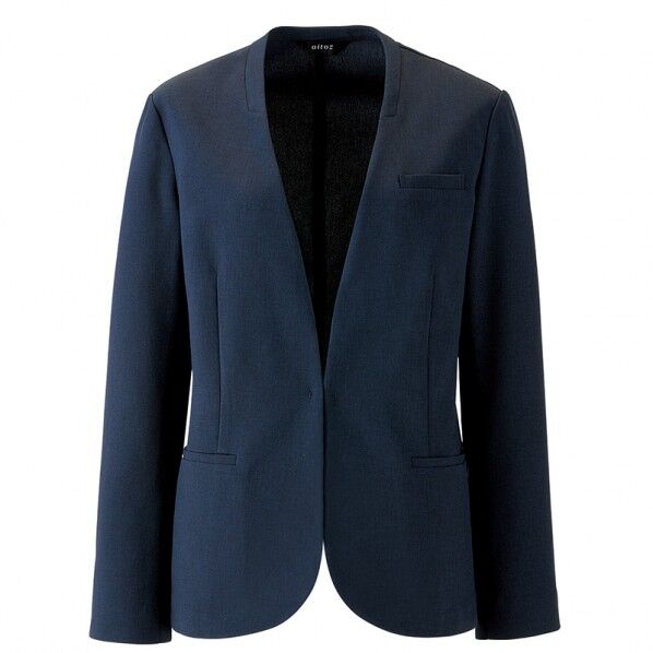 レディースノーカラージャケット