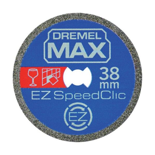 ドレメル EZ-LockダイヤモンドホイールMAX 【nd_1204】 38.1×38.1×0.58mm EZ545MAX 1枚