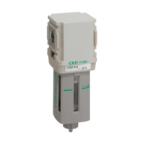 エアフィルタ 白色シリーズ F1000-6-W-F1 1点