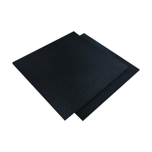 カームフレックス F-4 黒 20x1000x1000 化粧断ち加工 F-4-20 1点