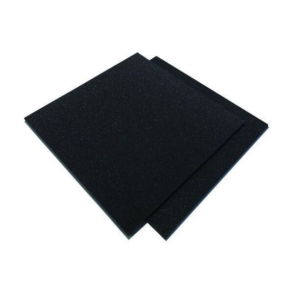 カームフレックス F-6 黒 30x1000x1000 化粧断ち加工 F-6-30 1点