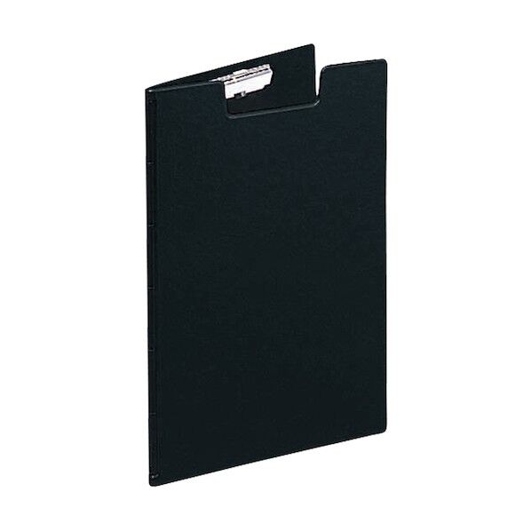 クリップファイル 黒 235×10×335mm F407 1点