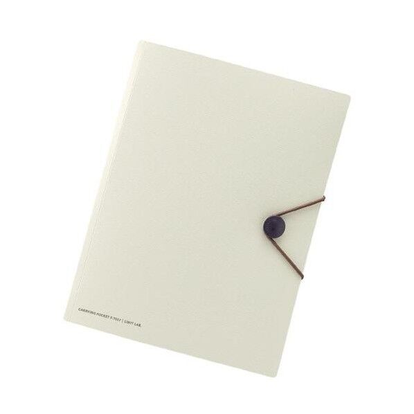 キャリングポケット ベージュ A5 F7527-16 1点