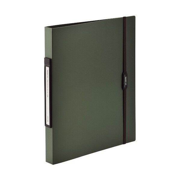 SMART FIT リングファイル（ツイストリング） オリーブ 260×27×308mm F7540-22 1点