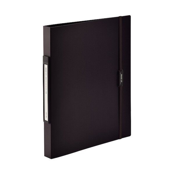 LIHIT LAB. SMART FIT リングファイル(ツイストリング) 260×27×308mm ブラック F7540-24 1点