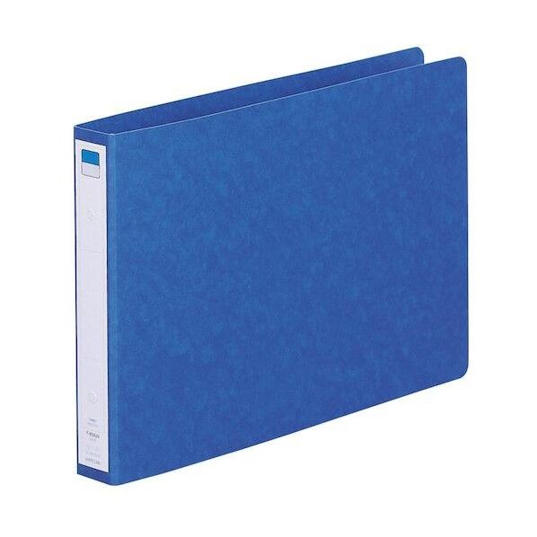 リングファイル(ツイストリング)A4/E 藍 325×35×220mm F833UN-5 1点