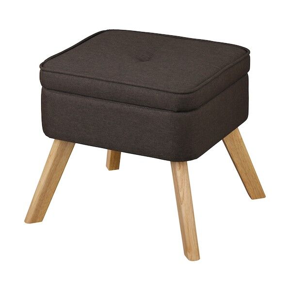 102076 収納付きオットマン ブラウン FAC-OT-BR 1点
