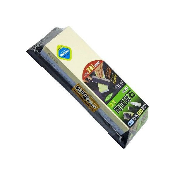 両面砥石 鋼用 #1000/#3000 W-25 1個