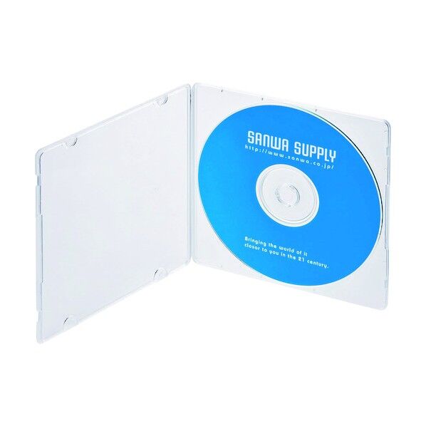 DVD・CDケース クリア FCD-11C 10枚