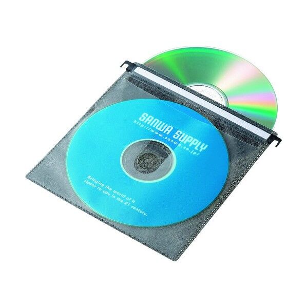 ブルーレイディスク対応ハンガー式不織布ケース ブラック