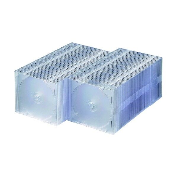 DVD・CDケース クリア FCD-PU100C 100枚