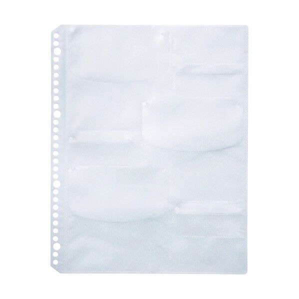 ブルーレイディスク対応A4リフィルシート ホワイト FCD-RLBD30W 5枚