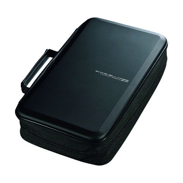 ブルーレイディスク対応セミハードケース 104枚収納・ブラック FCD-WLBD104BK 1点