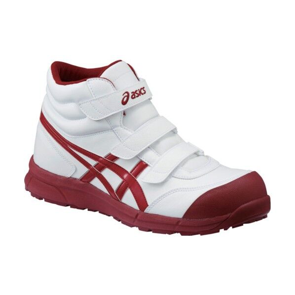 アシックス　ウィンジョブ　ＣＰ３０２　ホワイト×バーガンディ　２３．０ｃｍ FCP302.0126-23.0 1点