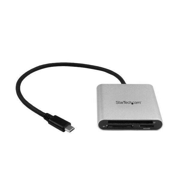 STARTEC.COM社 USBカードリーダー/USB-C/SD/microSD/CompactFlashカード/TB3 FCREADU3C 1個