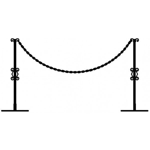 重なるチェーンスタンド2個組(チェーン1本) 232 2小組