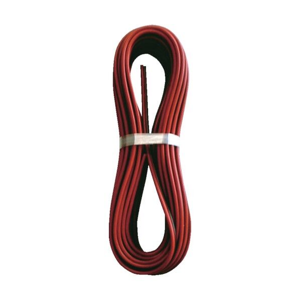 異色平行線VFFビニールコード 赤/黒 10m FF-10AS 1