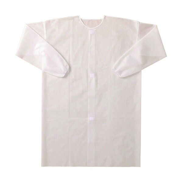 不織布製使い捨て白衣