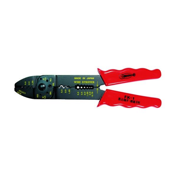 電装圧着工具FKシリーズ 284 x 87 x 18 mm FK1 1点