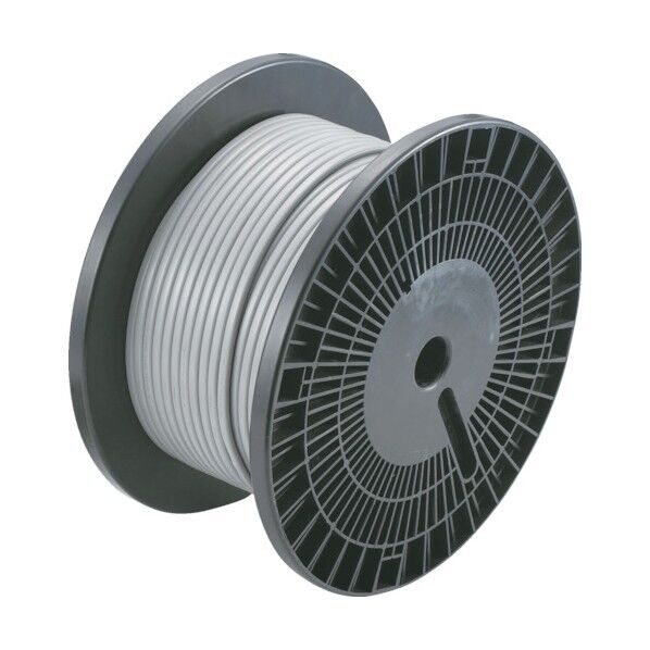 VCTFK小判(平型)ビニールキャブタイヤコード 灰 100m FK-100BD 1.