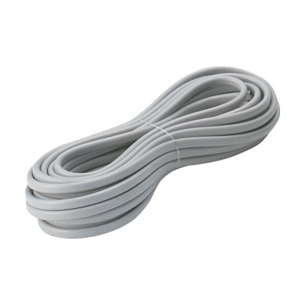 VCTFK小判(平型)ビニールキャブタイヤコード 灰 10m FK-10BS 1