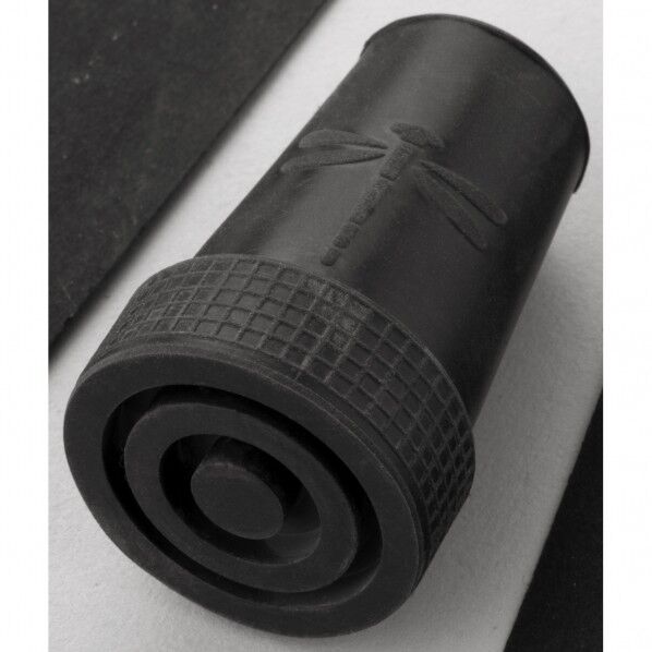 伸縮式ステッキ 愛杖楽スマ 交換用杖先ゴム ブラック・16mm 1個