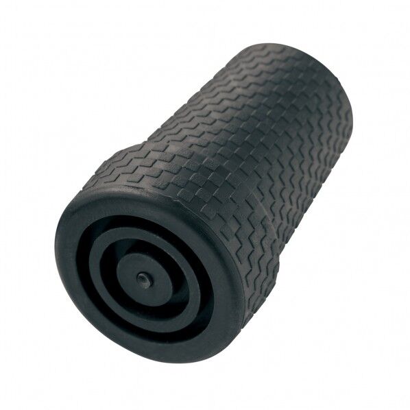 杖先ゴム17mm格子柄黒