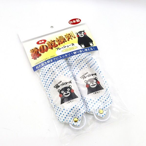 くまモンフレッシューズ 水玉・顔