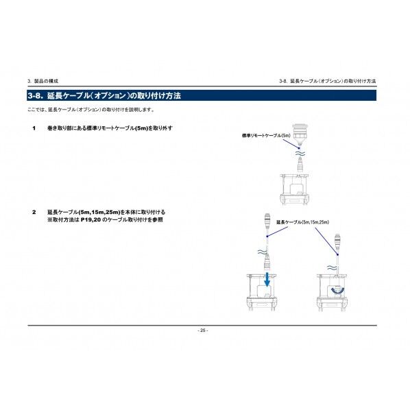 理研計器 延長ケーブル 5m 2440219980/エンチョウケーブル 1PC...