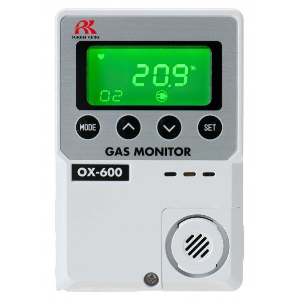 理研計器 簡易定置型酸素濃度計 OX-600 OX-600-00 AC100Vシヨウ 1PC...