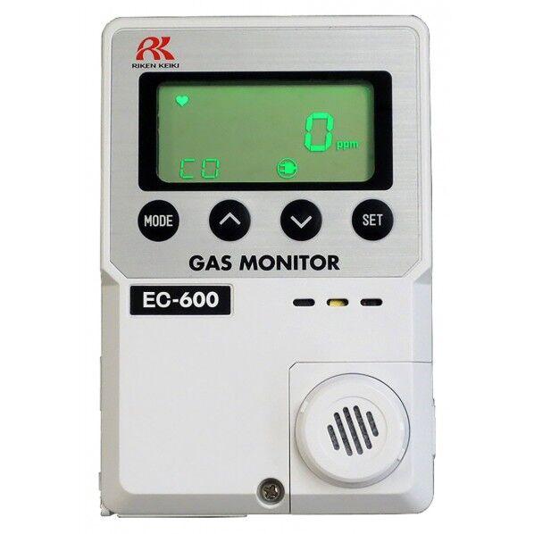 理研計器 簡易定置型一酸化炭素計 EC-600 EC60000イッタイAC100Vシヨウ 1PC...