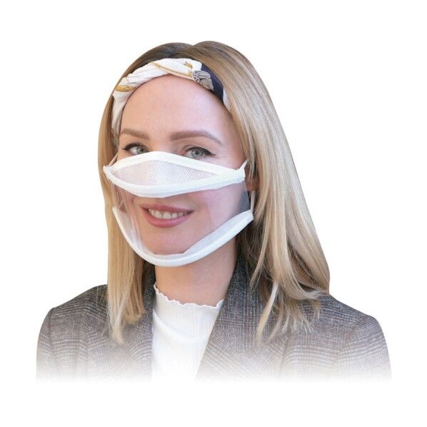 口が見える透明マスク FM-111 1点